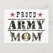 Proud Army Mam Briefkaart (Voorkant)