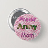 Proud Army Mam Button (Voorkant /achterkant)