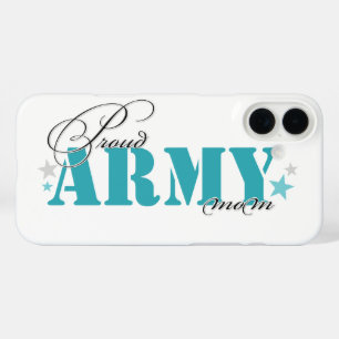 Proud Army Mam iPhone 16 Plus Hoesje