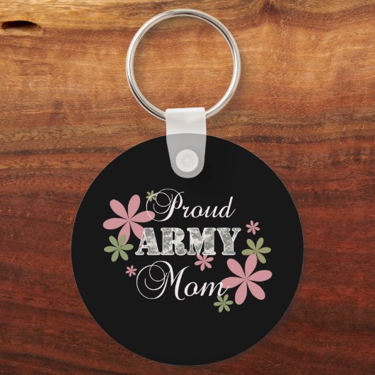 Proud Army Mam [fl c] Sleutelhanger (Voorkant)