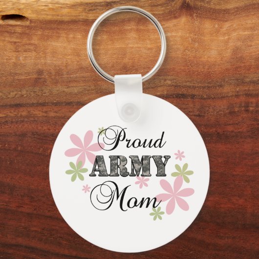 Proud Army Mam [fl c] Sleutelhanger (Voorkant)