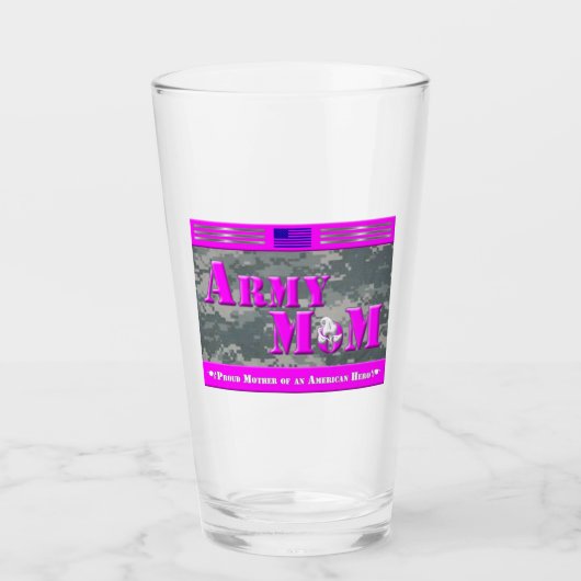 Proud Army Mam Glas (Voorkant)