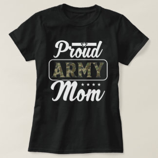 Proud Army Mam Ladie's T-Shirt
