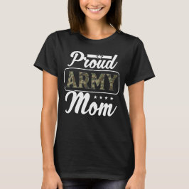 Proud Army Mam Ladie's T-Shirt