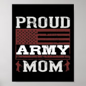 Proud Army Mam Poster (Voorkant)