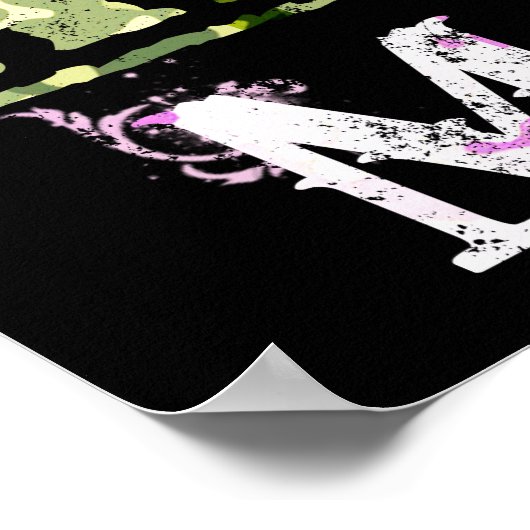 Proud Army Mam Poster (Hoek)