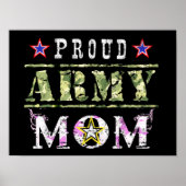 Proud Army Mam Poster (Voorkant)