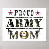 Proud Army Mam Poster (Voorkant)