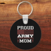 Proud Army Mam Sleutelhanger (Voorkant)