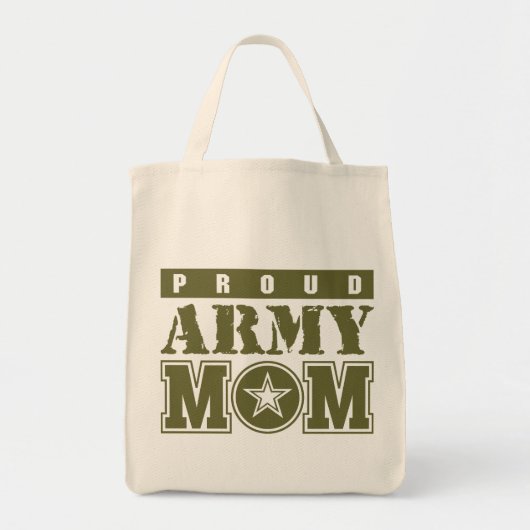 Proud Army Mam Tote Bag (Voorkant)