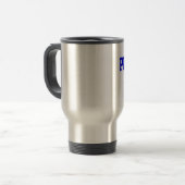 Proud Army Mam Travel Mug-Stainless Steal Reisbeker (Voorkant links)