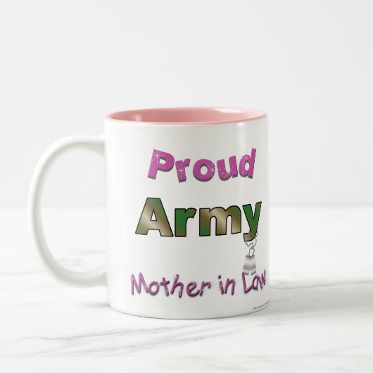 Proud Army Moeder in Law Mok (Links)