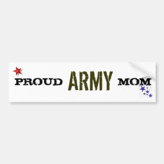 PROUD ARMY MOM BUMPERSTICKER