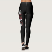 Proud Army Mom Leggings (Achterkant)