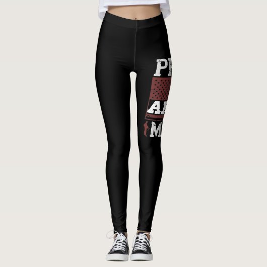 Proud Army Mom Leggings (Voorkant)