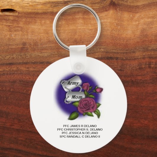 PROUD ARMY MOM-SLEUTELHANGER SLEUTELHANGER (Voorkant)