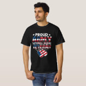 PROUD ARMY NATIONAL GUARD VETERAN T-SHIRT (Voorkant volledig)