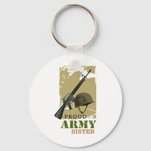 Proud Army Sister Sleutelhanger