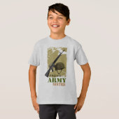 Proud Army Sister T-shirt (Voorkant volledig)