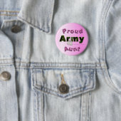 Proud Army Tunt Button (In situ)