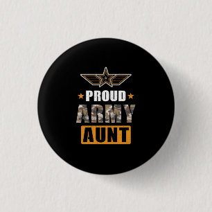 Proud Army Tunt Ronde Button 3,2 Cm