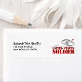 Proud Army Wife Etiket (Insitu)