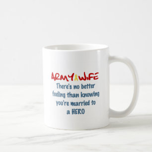 Proud Army Wife Koffiemok
