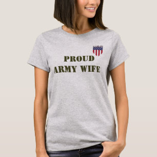 PROUD ARMY WIFE T-SHIRT