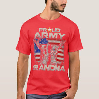 Proud Armys Grandma: Militaire Pride (40) T-shirt