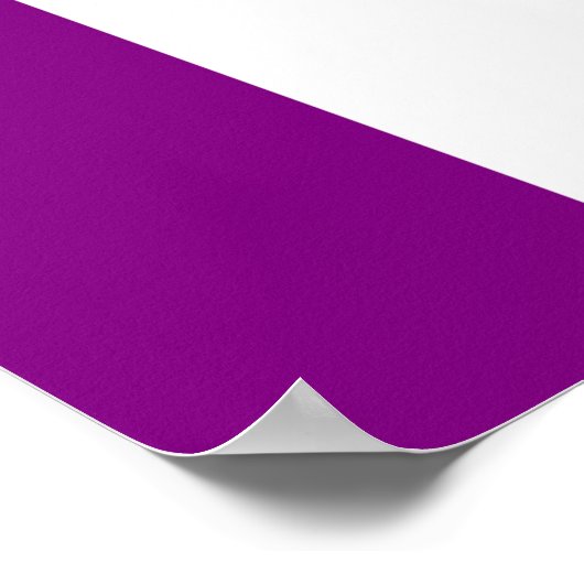 Proud Asexual Poster (Hoek)