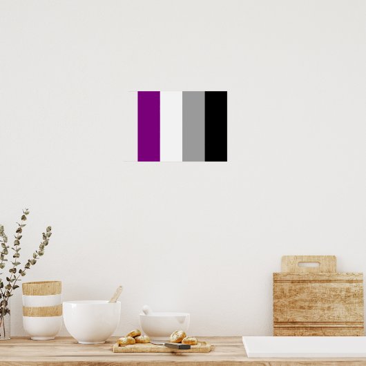 Proud Asexual Poster (Keuken)