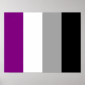 Proud Asexual Poster (Voorkant)