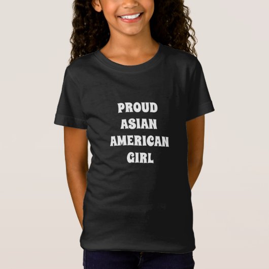 Proud Asian American Girl, T-Shirt (Voorkant)