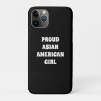 Proud Asian American Girl, zwart wit