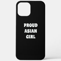 Proud Asian Girl, zwart wit
