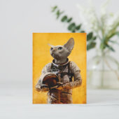 Proud-astronaut Briefkaart (Staand voorkant)