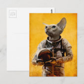 Proud-astronaut Briefkaart (Voorkant / Achterkant)