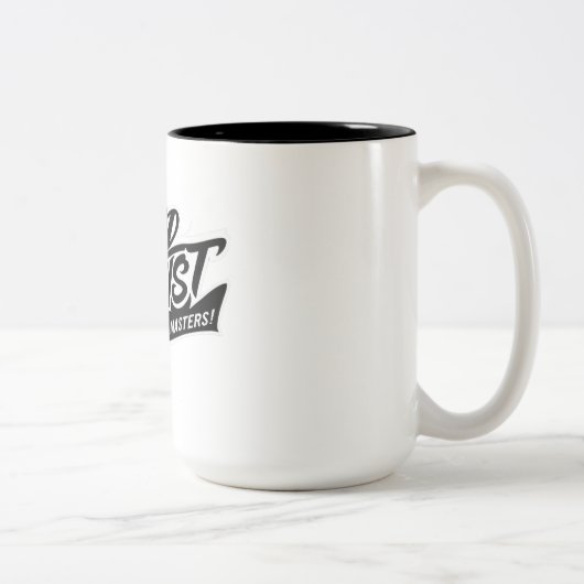 Proud Atheist Coffee Mug Tweekleurige Koffiemok (Rechts)