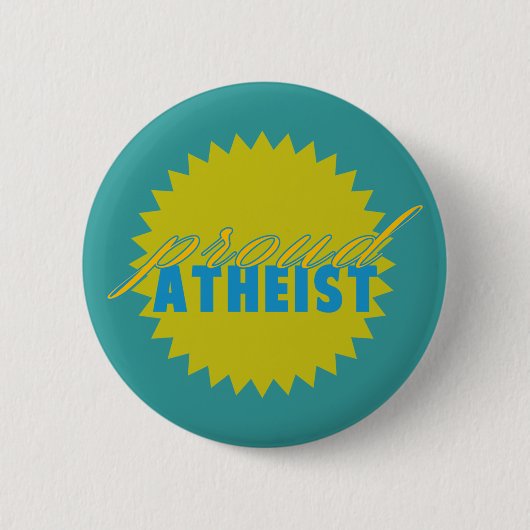 Proud Atheïstische Button (Voorkant)