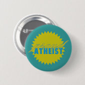 Proud Atheïstische Button (Voorkant /achterkant)