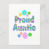 Proud Auntie Briefkaart (Voorkant)