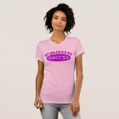 Proud Auntie (Paars) T-shirt (Voorkant volledig)