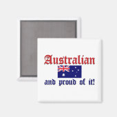 Proud Australian Magneet (Voorkant / Achterkant)