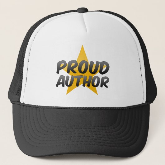 Proud Author Trucker Pet (Voorkant)