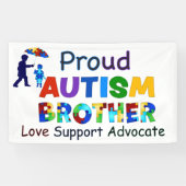 Proud Autism Brother Spandoek (Horizontaal)