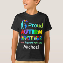 Proud Autism Brother T-shirt
