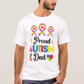 Proud Autism Dad Shirt (Voorkant)