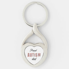 Proud autism dad sleutelhanger