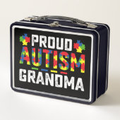 Proud Autism Grandma Awareness Autistic Family (Voorkant)