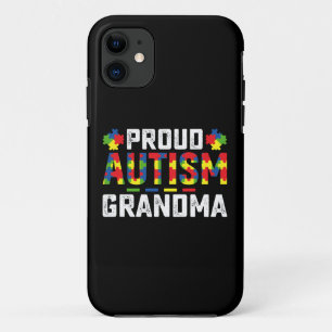 Proud Autism Grandma Awareness Autistic Family Case-Mate iPhone Case